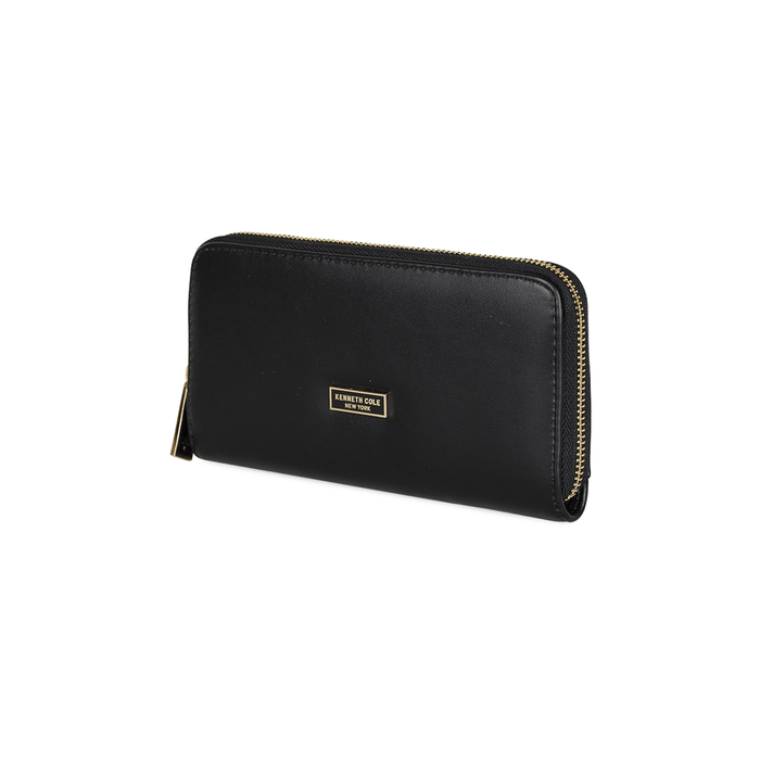 Pack Billetera Goldy negra + Pañuelo Omani negro