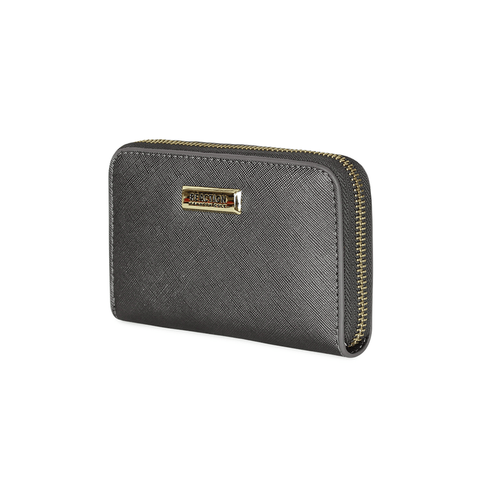 Pack Billetera Trifold + Pañuelo Oni pink gris oscuro