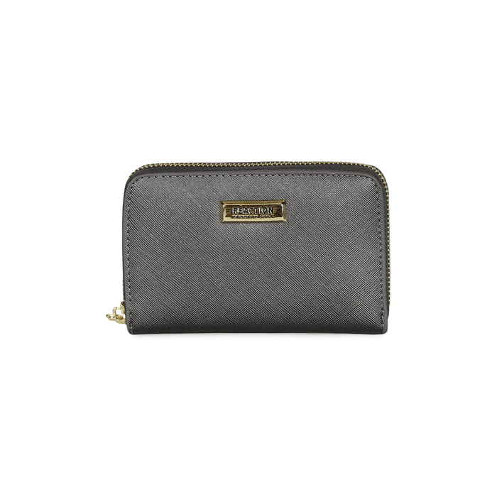 Pack Billetera Trifold + Pañuelo Oni pink gris oscuro