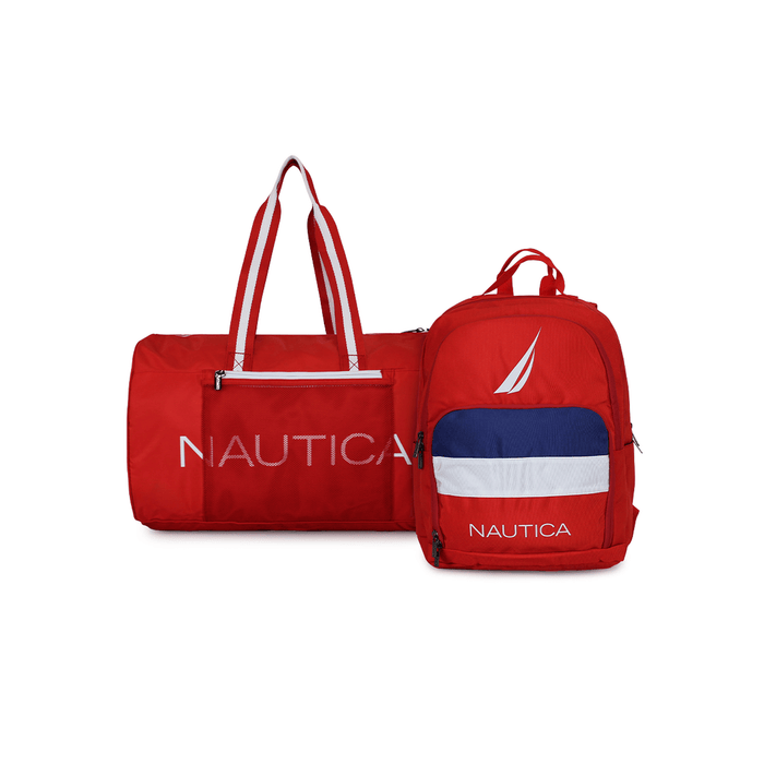 Bolso Aries + Mochila Pólux rojo