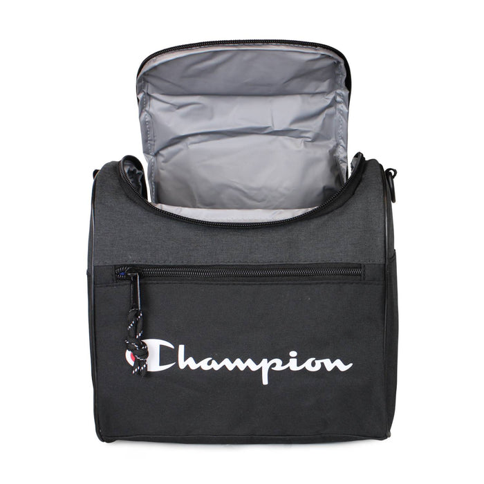 Pack bolso Atlanta 45lts + Lonchera Oxford negra negro