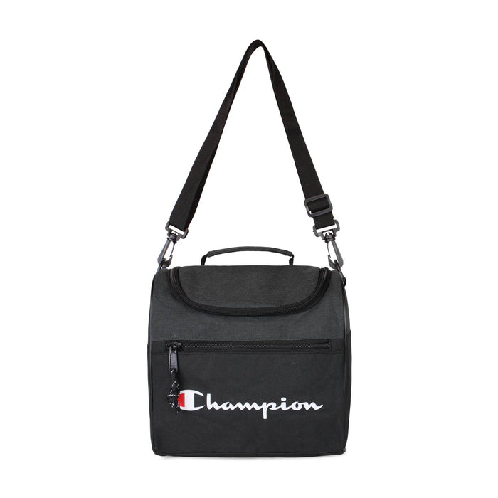 Pack bolso Atlanta 45lts + Lonchera Oxford negra negro