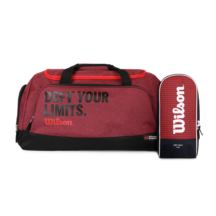 Pack Bolso Ulsan + Botinero zapatos Manchester burdeo