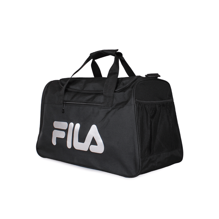 Pack Bolso Verona 71 lts silver + Neceser Spark negro