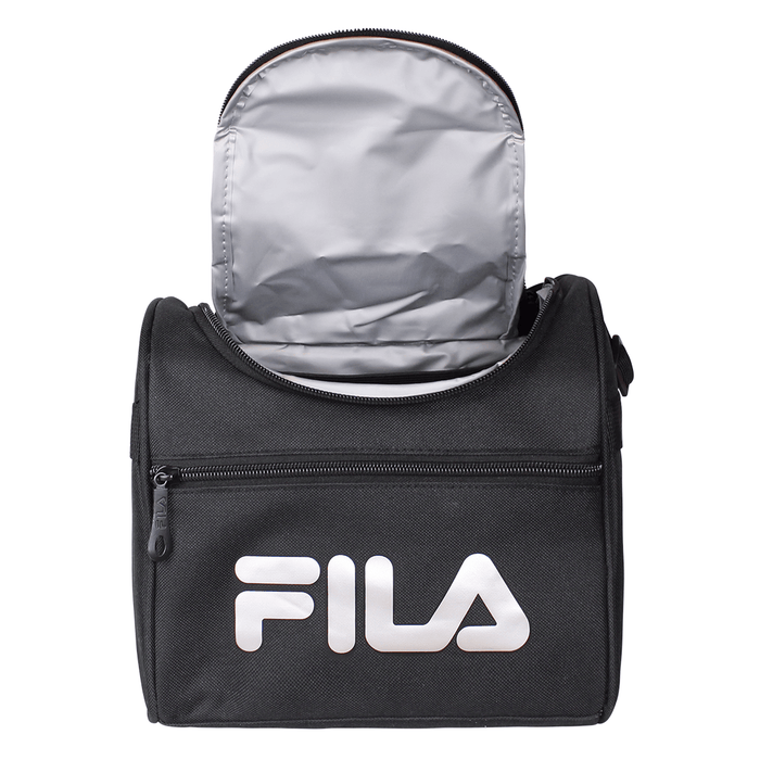 Pack bolso Verona 71lts + lonchera Bonet silver negro
