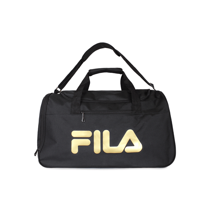 Pack Bolso Verona gold 71 lts + Neceser Spark negro