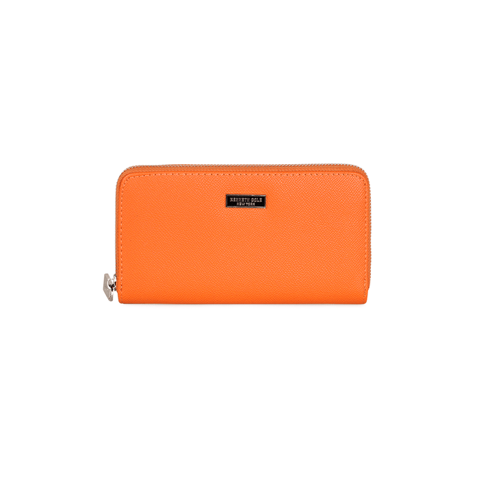 Pack Cartera calixta + billetera de mujer Bessie naranja