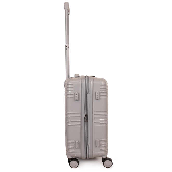 Pack Maleta cabina con usb Chic 10K + Estuche Spark silver gris