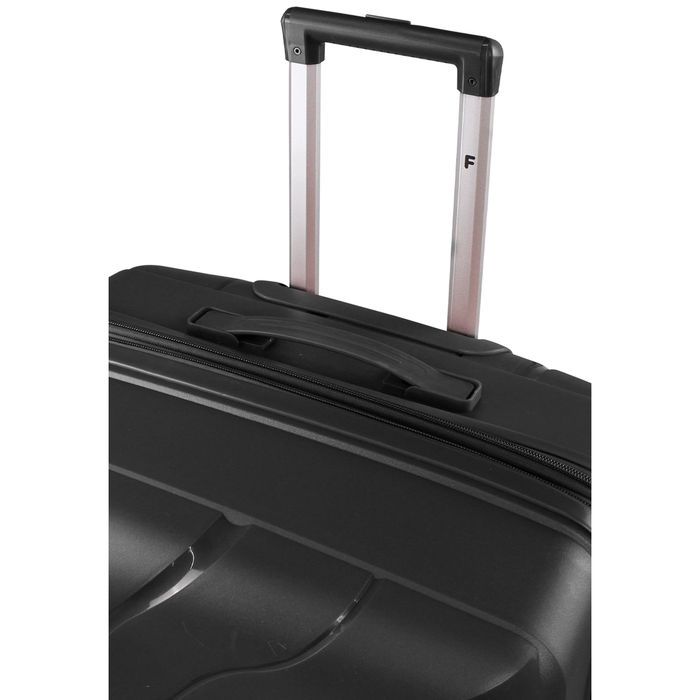 Pack Maleta cabina Lola negra 10K + Estuche Spark rose negro