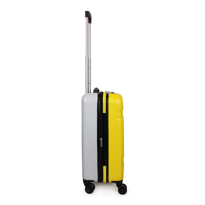 Pack Maleta de cabina Bora + Toalla de playa amarillo
