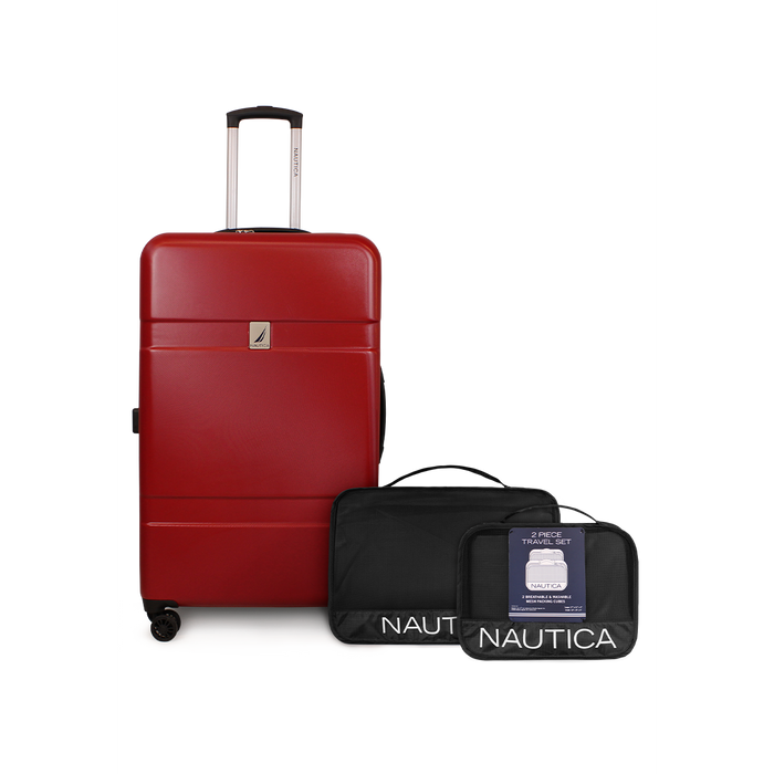 Pack Maleta grande Bora + Organizador rojo