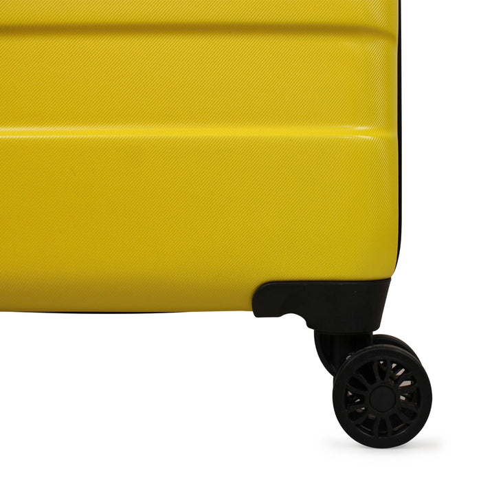 Pack Maleta grande Bora 23kg amarilla + Organizador Nautica amarillo