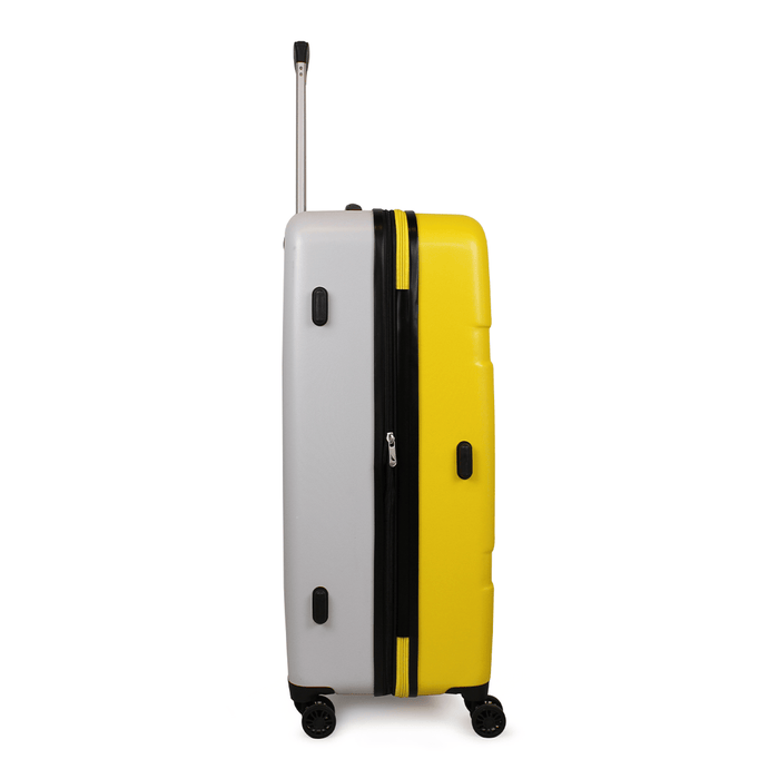 Pack Maleta grande Bora 23kg amarilla + Organizador Nautica amarillo