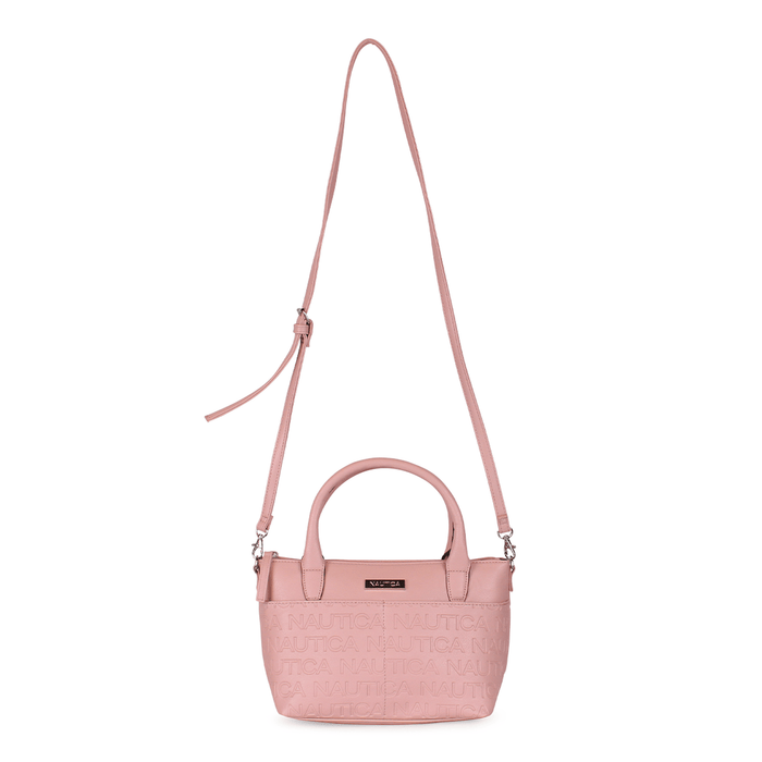 Pack de 4 Mochila + bandolera + Cartera + Bolso tipo cartera rosa