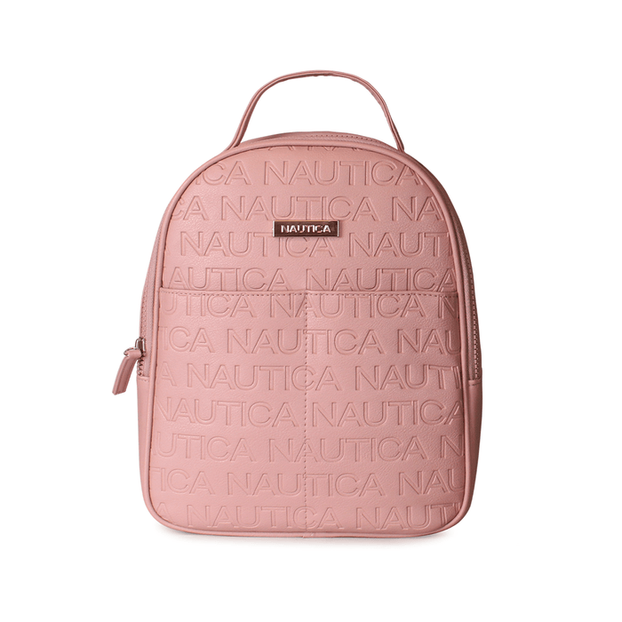 Pack de 4 Mochila + bandolera + Cartera + Bolso tipo cartera rosa