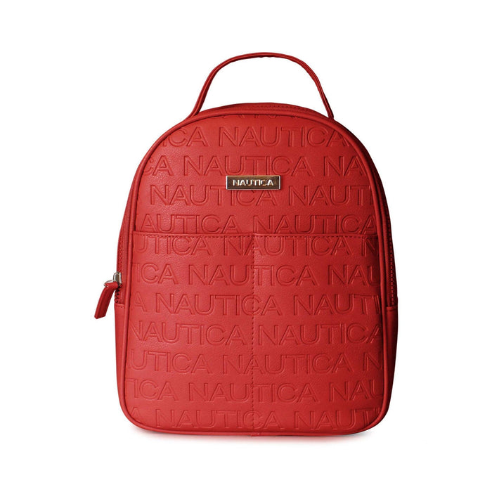 Pack Mochila Queen + Bolso tipo cartera Delray rojo