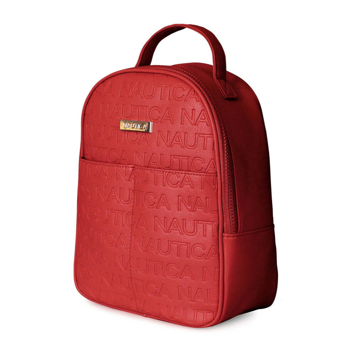 Pack Mochila Queen + Bolso tipo cartera Delray rojo