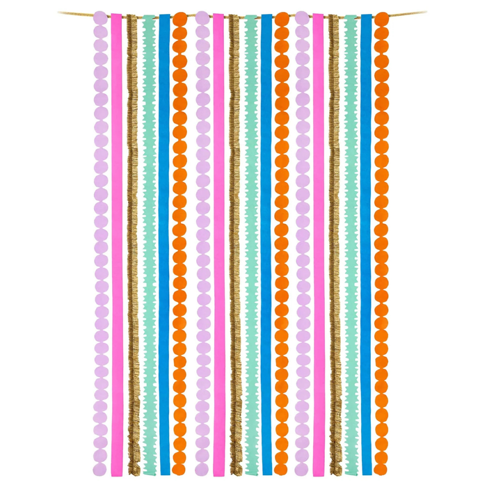 Packed Party Multicolor Party Streamer Set