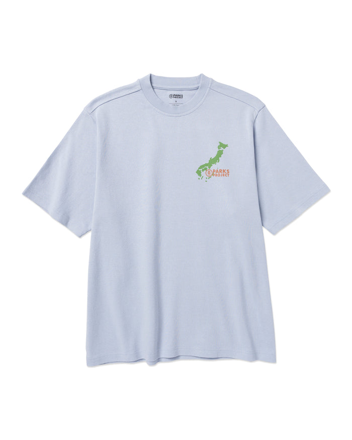 Shop Parks Project Parks of Japan Tee Inspired by Japan's NP | xenon-blue