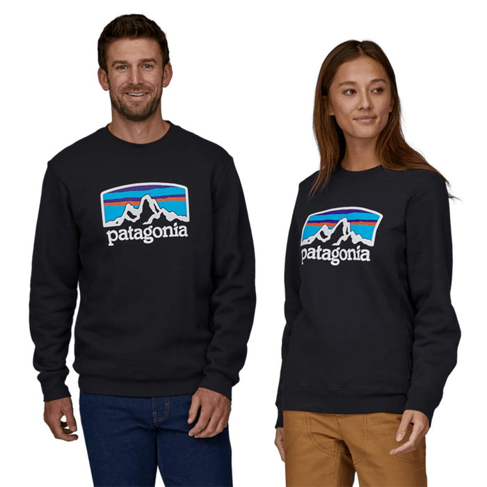 Patagonia Fitz Roy Horizons Uprisal Crew - Black