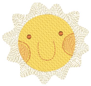 Patchy Sky [4x4] 11290 Machine Embroidery Designs