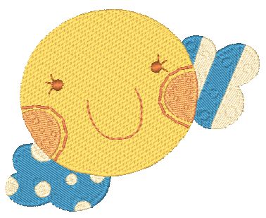Patchy Sky [4x4] 11290 Machine Embroidery Designs