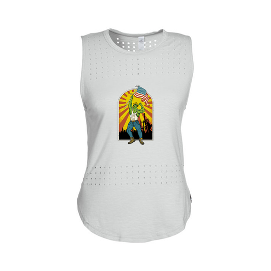 pdp6254 Glyder Ladies' Lumasof Mood Tank, Full Color
