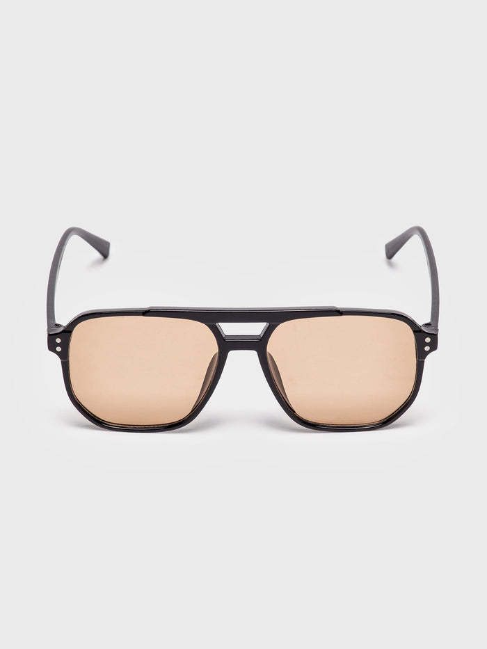 sunglasses / Peach Pilot Sunglasses