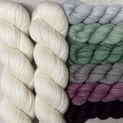Pearl, Mountain Thistle - The Knights Who Say Knit