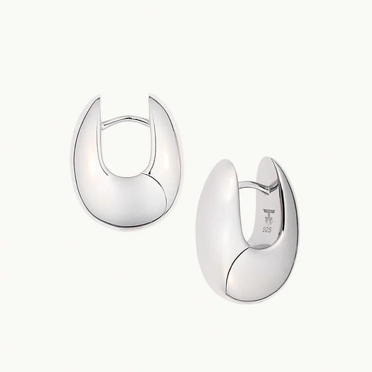 Pebble Hoops Small