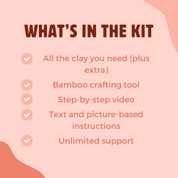 Penguin Clay Crafting Kit