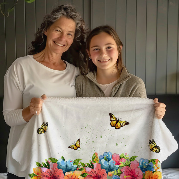 Personalized Gift for Grandma | Grandmother Blankets
