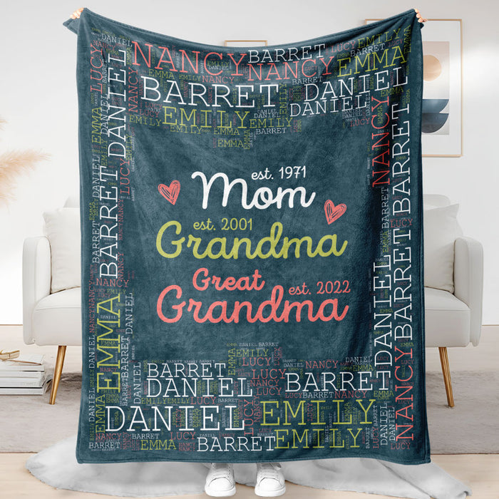 Personalized Gifts for Grandma From Grandkids | Great Grandma Gifts for Mothers Day