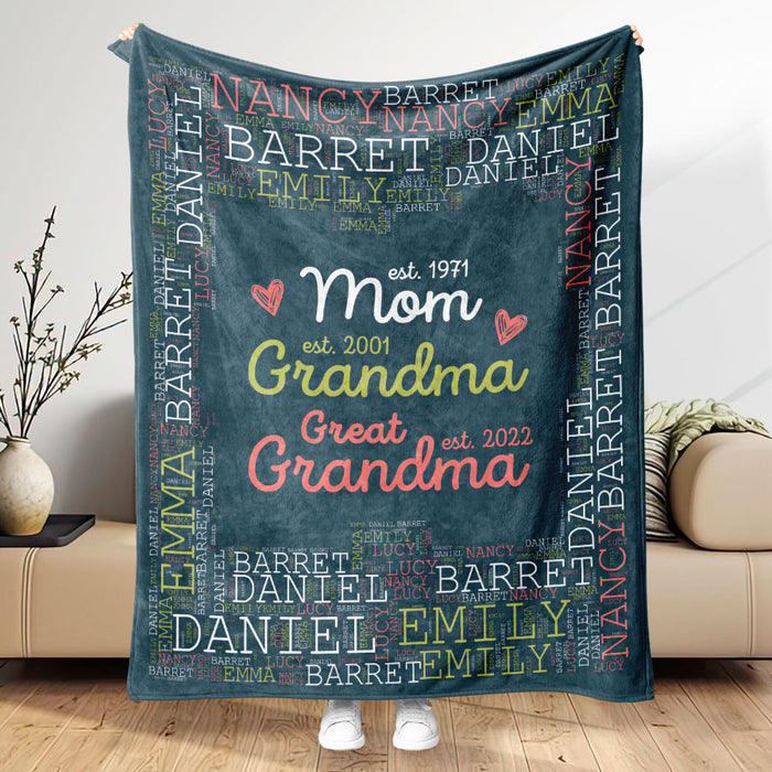 Personalized Gifts for Grandma From Grandkids | Great Grandma Gifts for Mothers Day