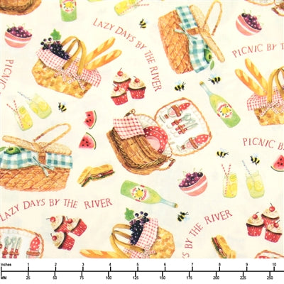 PICNIC BY THE LAKE (4 YARDS)