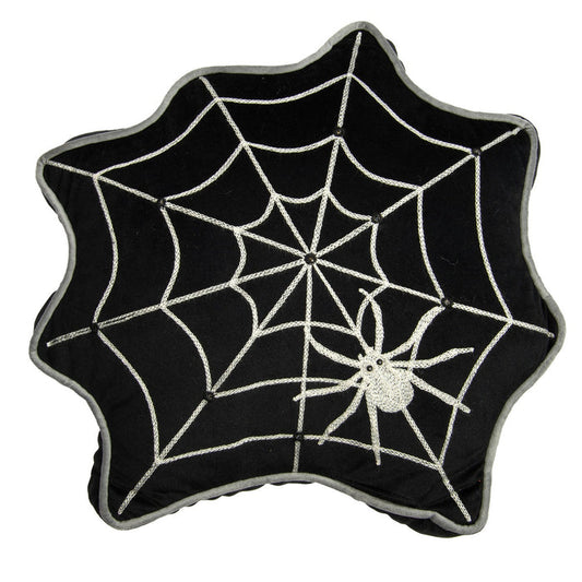 Pillow Spider Web Light Up