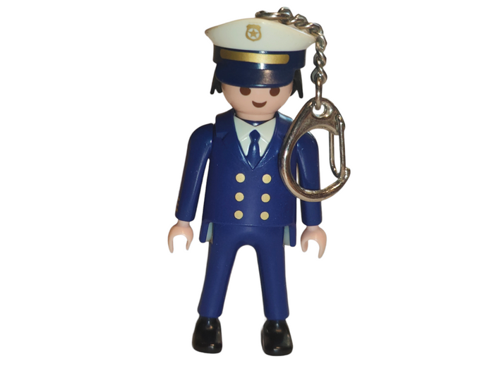 Playmobil Keyring Key chain 30 00 8220 Ship Captain