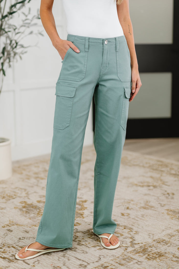 Pocket the Attitude Cargo Bottoms by YMI