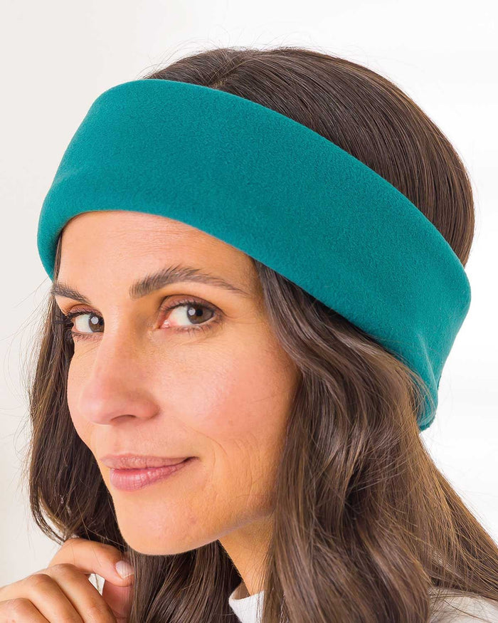 Polar Fleece Ear Warmer - Peacock - The Classic Boutique