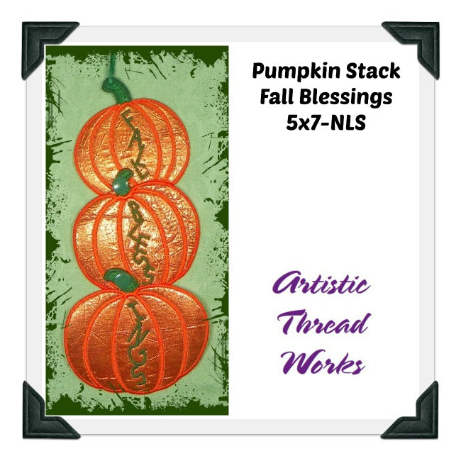 Pumpkin Stack Project  [5x7]  ATWS-10052 BD09