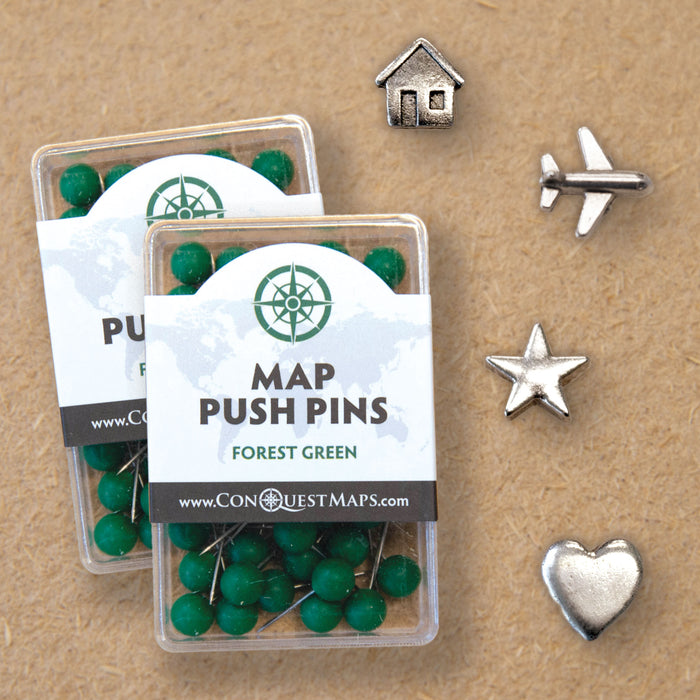 Silver / Forest Green