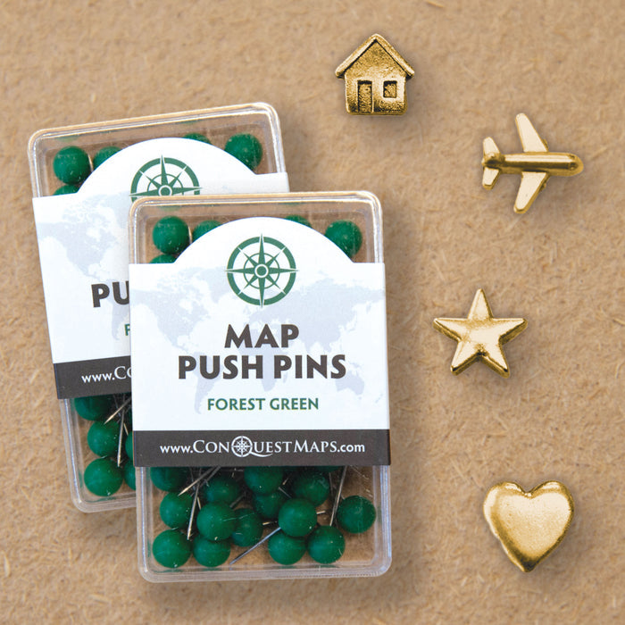 Gold / Forest Green