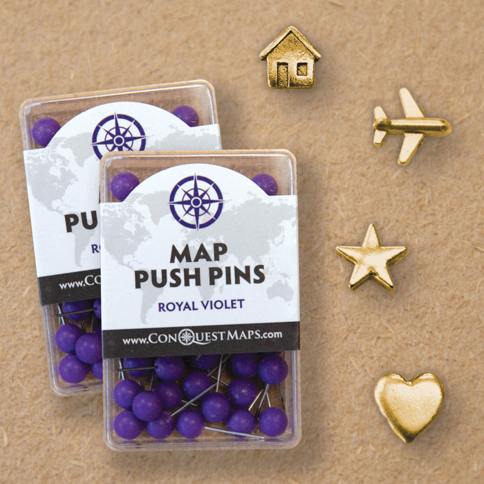 Gold / Royal Violet