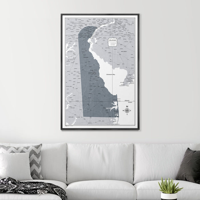 32" x 48" / Standard / Wood Grain Black