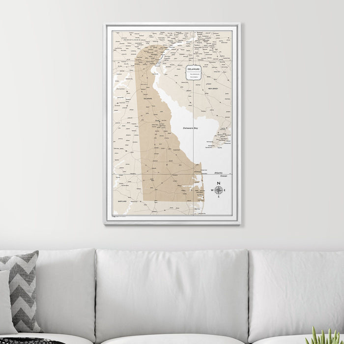 24" x 36" / Standard / Smooth White