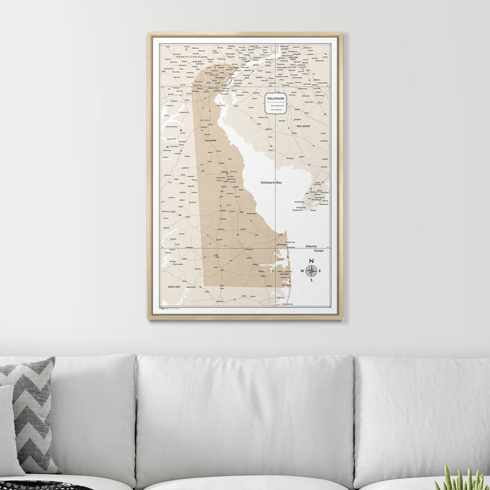 24" x 36" / Standard / Natural Oak