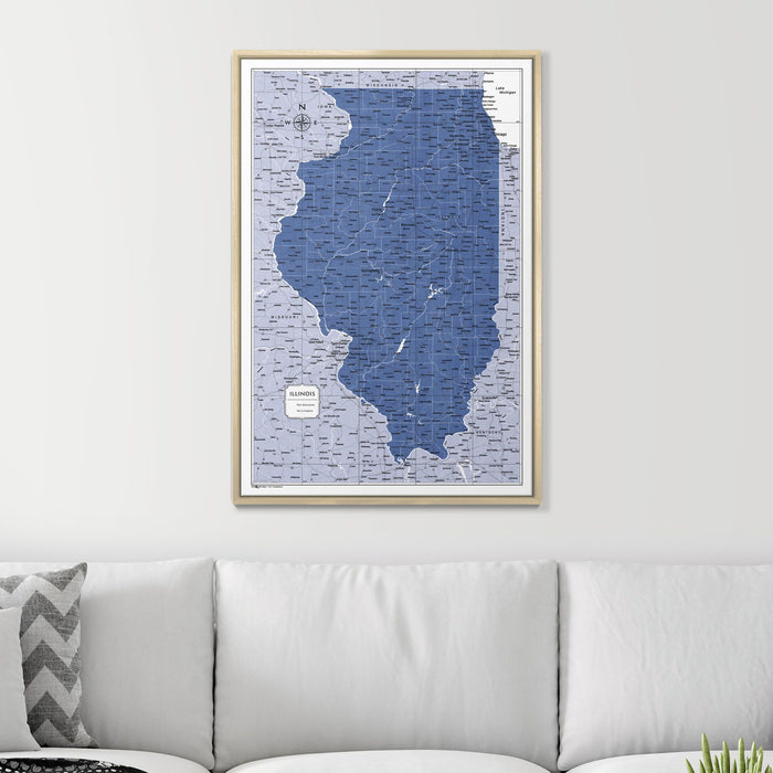 24" x 36" / Standard / Natural Oak