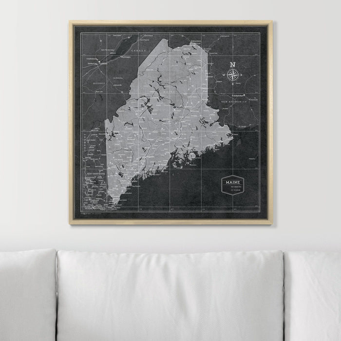 24" x 24" / Standard / Natural Oak