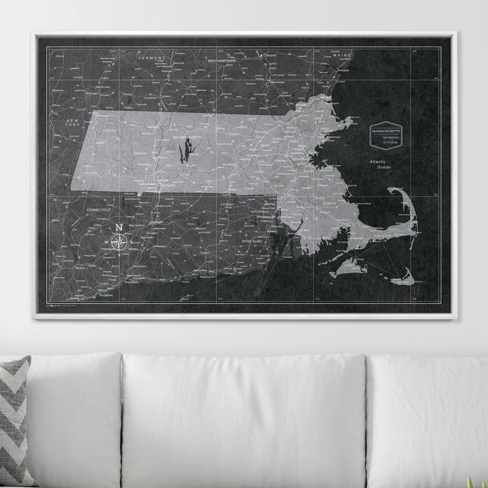 48" x 32" / Standard / Smooth White