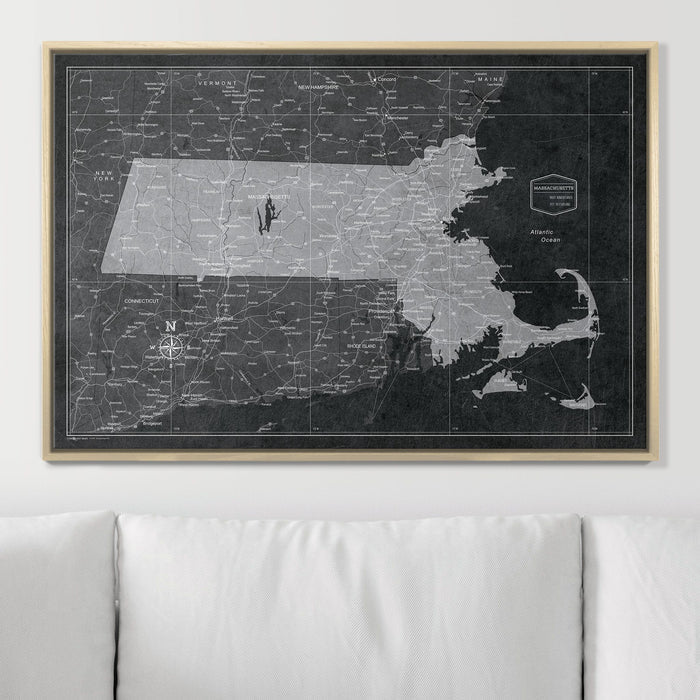 36" x 24" / Standard / Natural Oak
